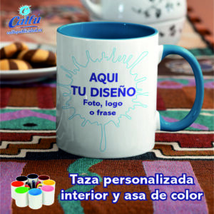 Taza interior de colores