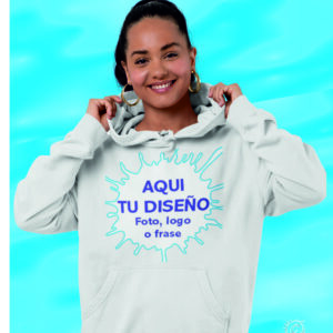 SUDADERA CAPUCHA PERSONALIZADA